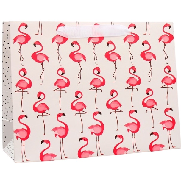 Пакет «Фламинго», ML 27 х 23 х 11.5 см