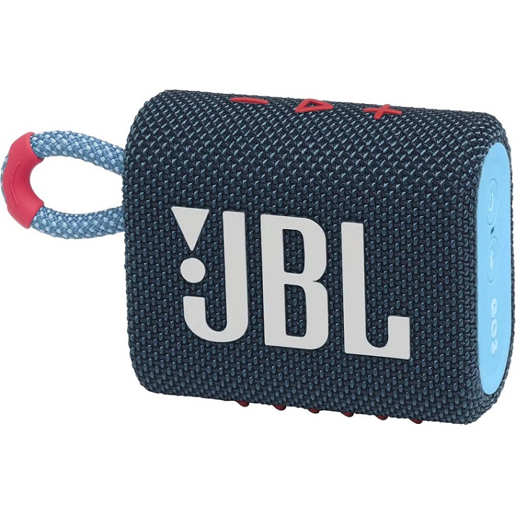 Колонка портативная JBL Go 3 Blue/Pink