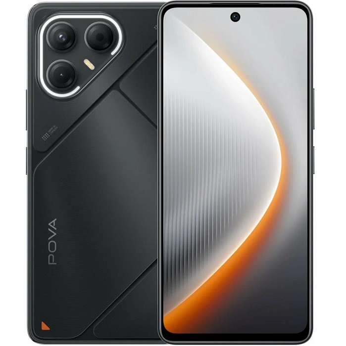 Смартфон Tecno Pova 7 5G 8/256, черный