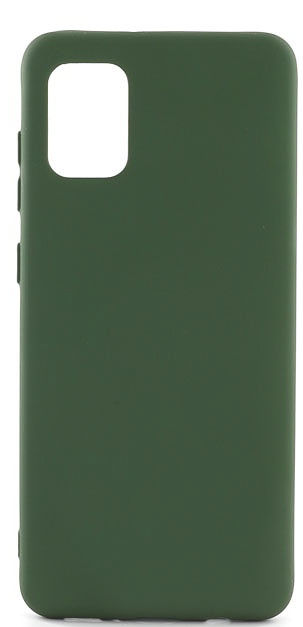 Задняя накладка XIVI для SAMSUNG Galaxy A71 5G, SC, матовая, №59, темно-зеленый