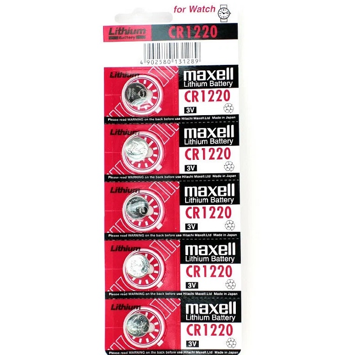 Элемент питания MAXELL CR1220 BL-5