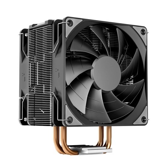 Кулер DEEPCOOL GAMMAXX 400 EX LGA1366/ 115X/AM4/ AM3/+/AM2/+/FM2/+/FM1 (12шт/кор, TDP 180Вт, PWM, DUAL Fan 120mm,4 тепл. трубки прямого кон-та) RET