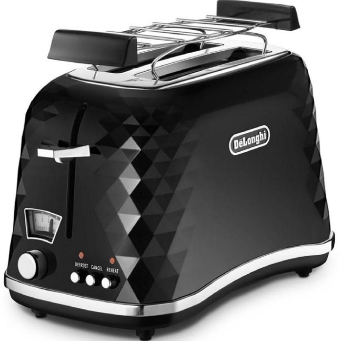 Тостер DeLonghi CTJ2103.BK