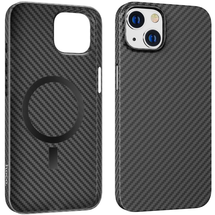 Задняя накладка HOCO для iPhone 14 Plus, Cave ultra-thin, магнит, чёрный