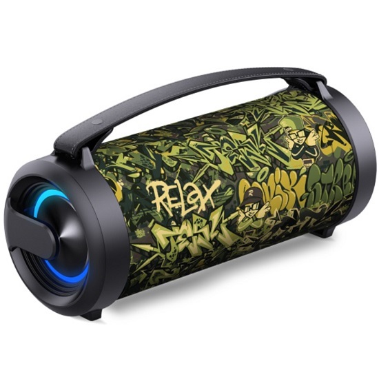 Колонка портативная SMARTBUY Relax чёрный, граффити
