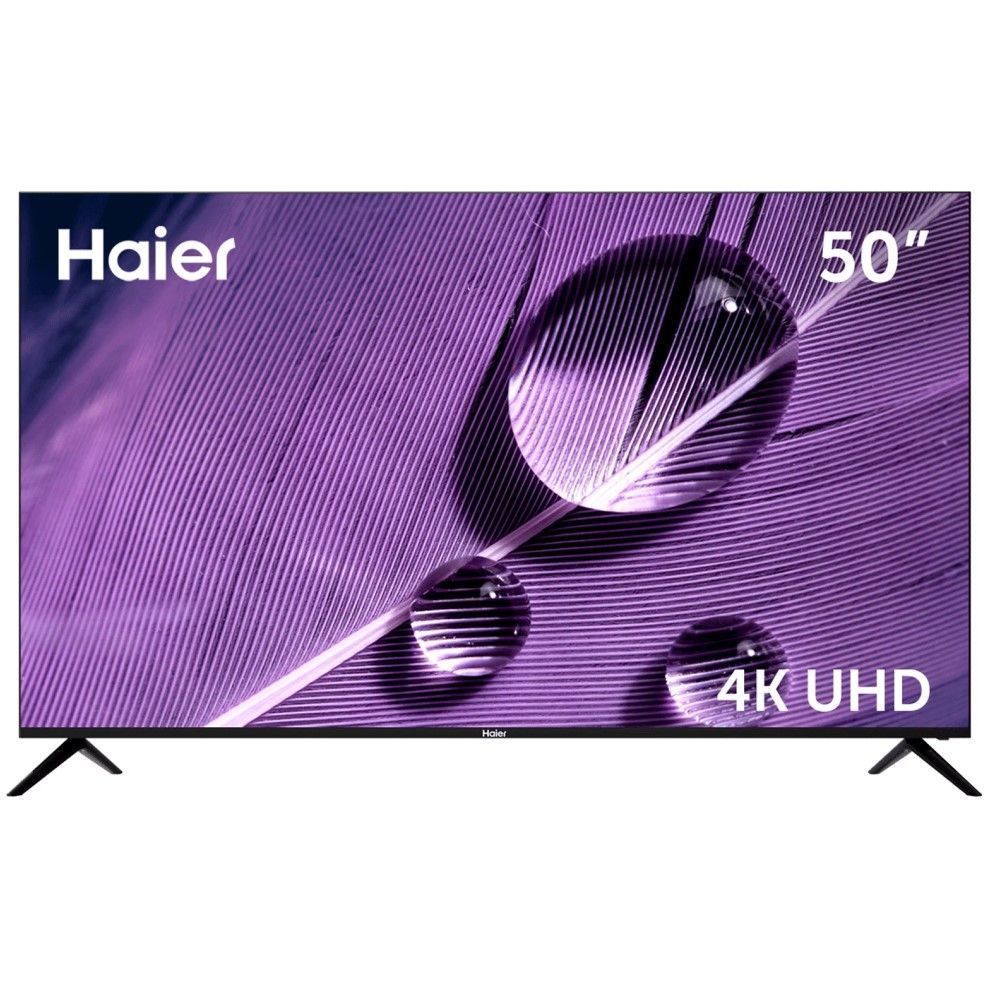 Телевизор HAIER 50",(4K/ Android TV), черный