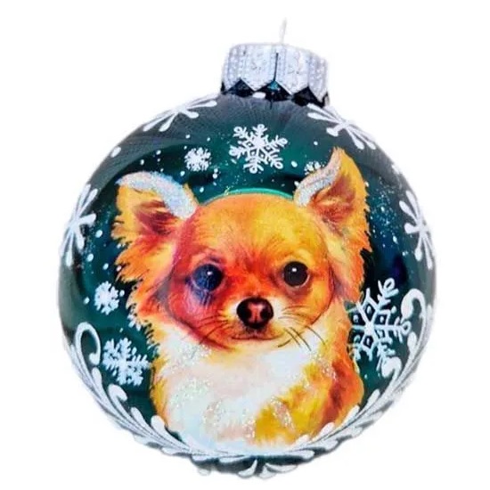 Шар "Чихуахуа", 80 мм, в подарочной упаковке КУ-80-244098