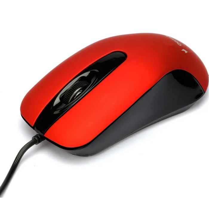 Мышь GEMBIRD MOP-400-R красная, USB
