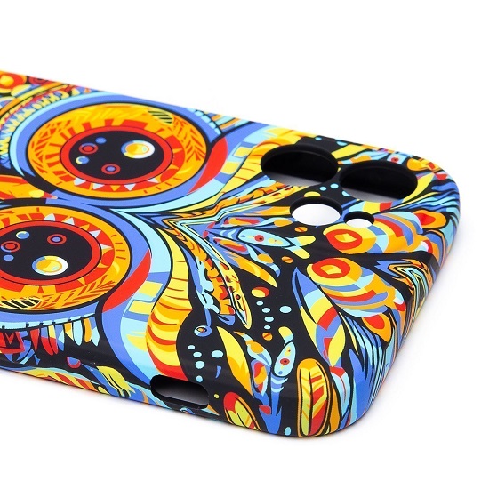 Задняя накладка Luxo Creative для iPhone 12 (117) (multicolor) (229584)