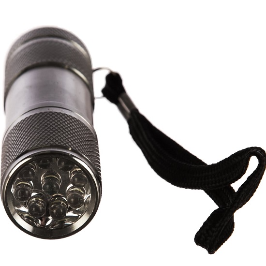 Фонарь ULTRAFLASH UF9LED металлик