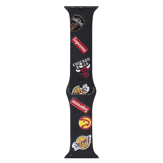 Силиконовый ремешок ApW01 для Apple Watch 42/44/45/49mm (020) (black)