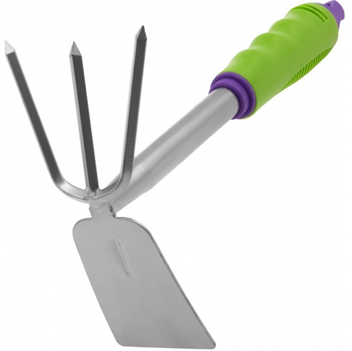 Мотыжка комбинированная PALISAD 63008, 80х280 мм, стальная, пластиковая рукоятка