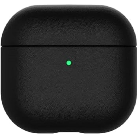 Кожанный чехол KZDOO LUXCRAFD для AirPods 4 черный