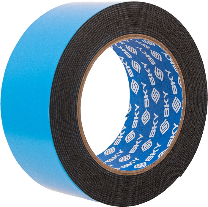 Скотч 2-сторонний SKY DS-5005 50мм х 5м синий лайнер