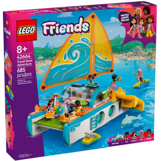 Конструктор LEGO FRIENDS 42664 Приключения на круизном лайнере