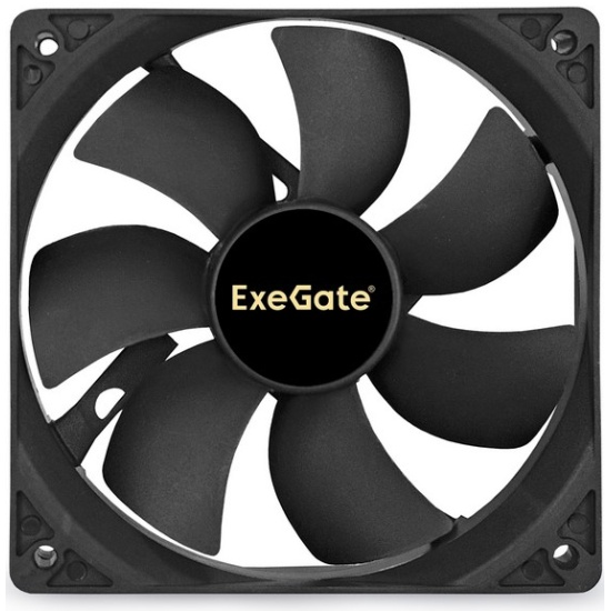 Вентилятор EXEGATE EX12025S3PM, 120x120x25 мм, подшипник скольжения, 3pin+Molex, 1200RPM, 25dBA