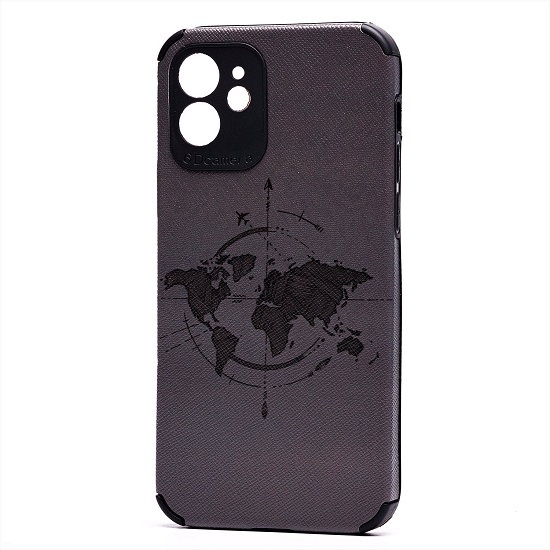 Задняя накладка SC310 для iPhone 12 (009) (black)