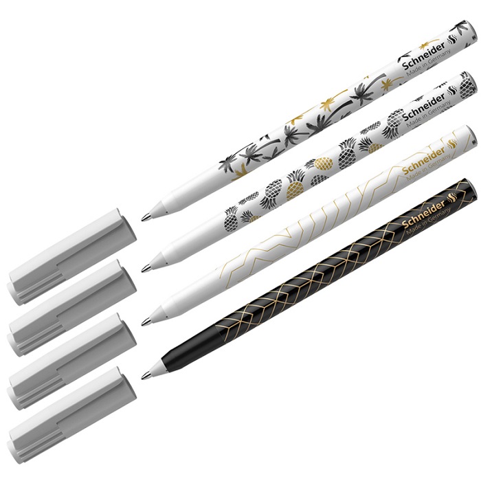 Ручка шарик. СИНЯЯ  0,8мм, "Tops 505 F Tropical" корпус c принтами ассорти 151500