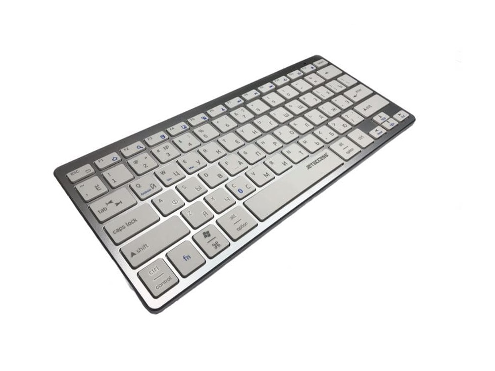 Клавиатура JETACCESS SLIM LINE K4 BT серебристый