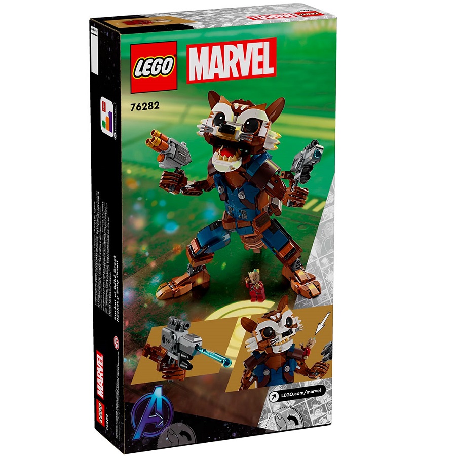 Конструктор LEGO DC Super Hero 76282 Ракета и Бэби Грут