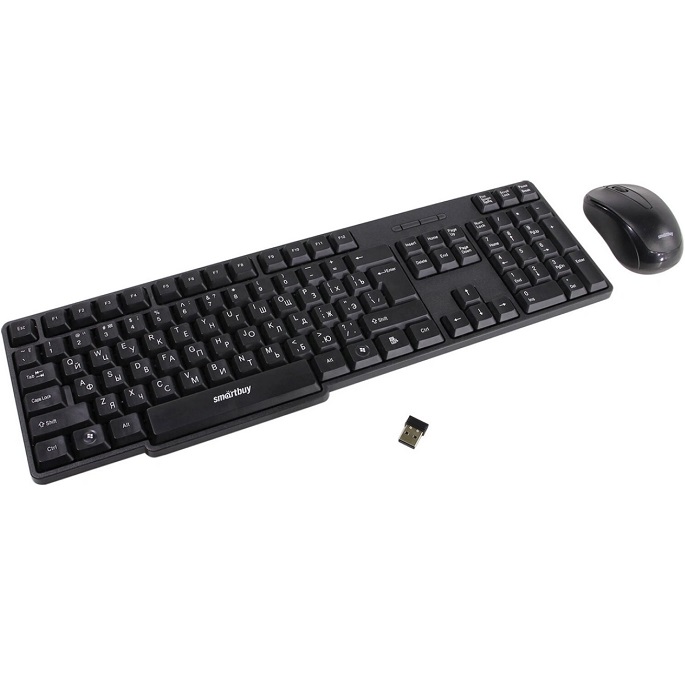 Клавиатура+мышь БП SMARTBUY ONE (SBC-236374AG-K) черный