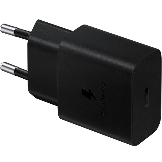 Сетевое ЗУ 1Type-C Samsung EP-T1510NBEGEU черный, 15Вт