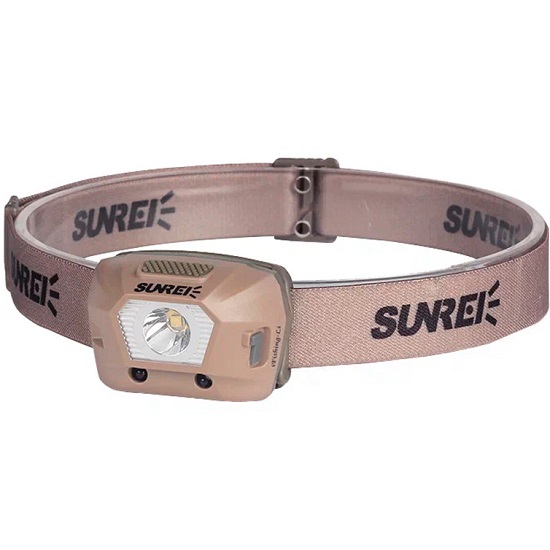 Фонарик SUNREE iFishing-Li Sensing Headlamp Beige