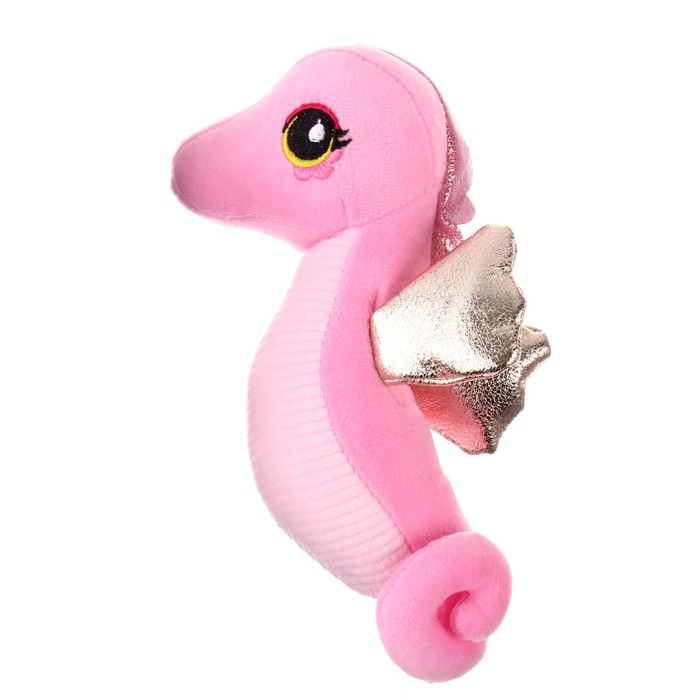 Мягкая игрушка «Морской конёк», цвет розовый