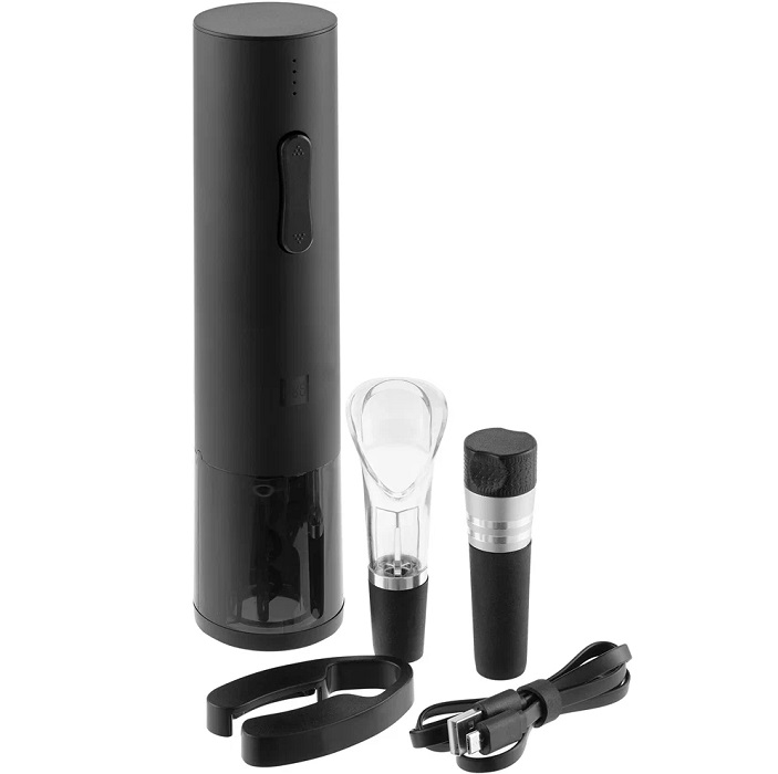Винный набор Xiaomi Huo Hou Electric Wine Bottle Opener BASIC (HU0047) черный (Уценка)