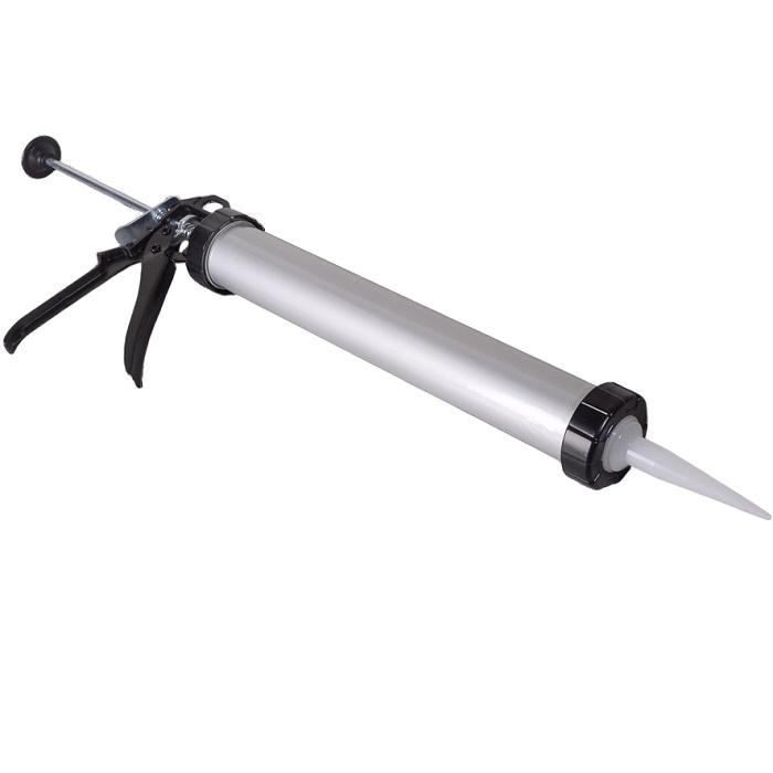 Пистолет для герметика алюминиевый закрытый 600мл ВИХРЬ 73/3/6/9