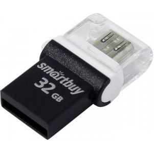 USB 32Gb Smart Buy POKO черная OTG