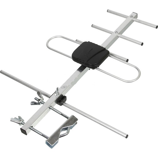 Антенна уличная HYUNDAI H-TAE100 9дБ пассивная серебристый