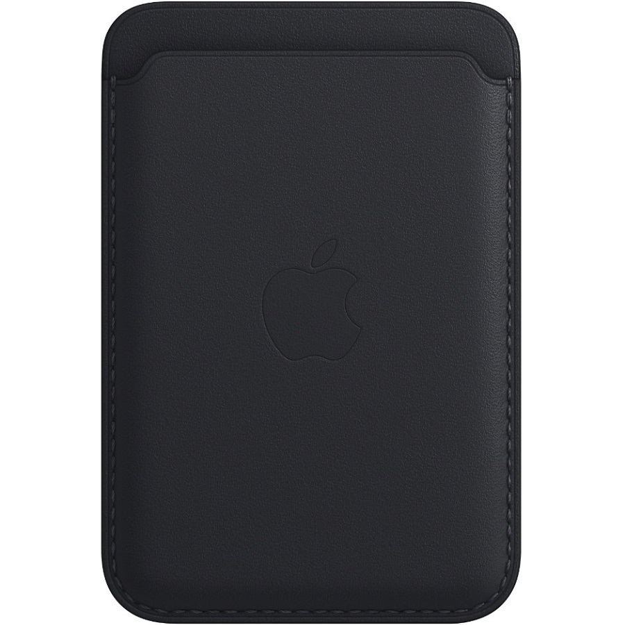Кошелек для карт MagSafe Silicone Wallet для Apple iPhone Черный
