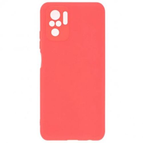 Задняя накладка ZIBELINO Soft Matte для Xiaomi Redmi Note 10/Note 10S (красный) защита камеры