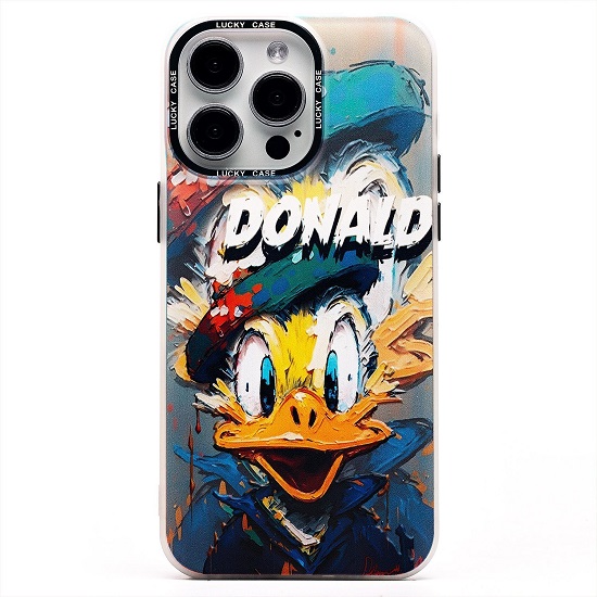 Задняя накладка PC081 для iPhone 15 Pro Max (004) (multi color) (236571)