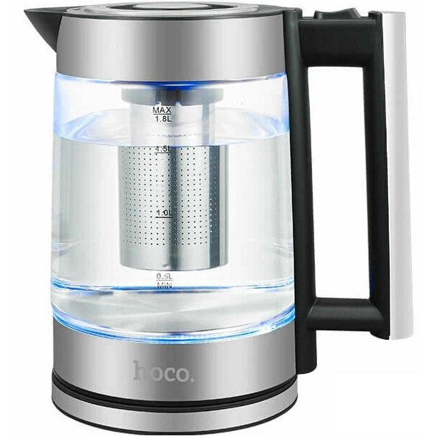 Чайник электрический HOCO HA01A Kitchen, серебряный