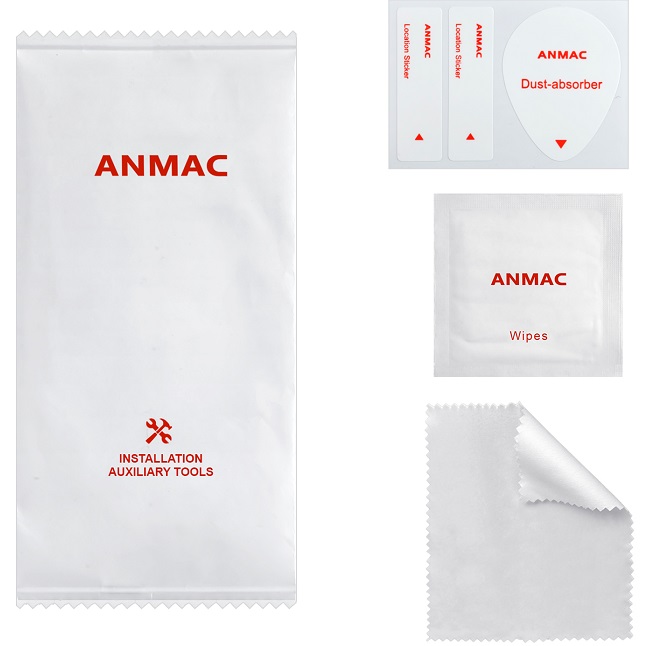 Набор ANMAC для поклейки стекла 3 в 1 Арт.1137173