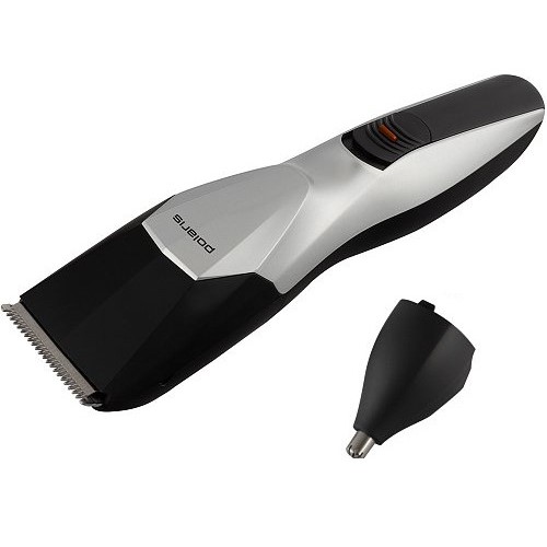 Машинка для стрижки волос POLARIS PHC 1201R черно-серебристый