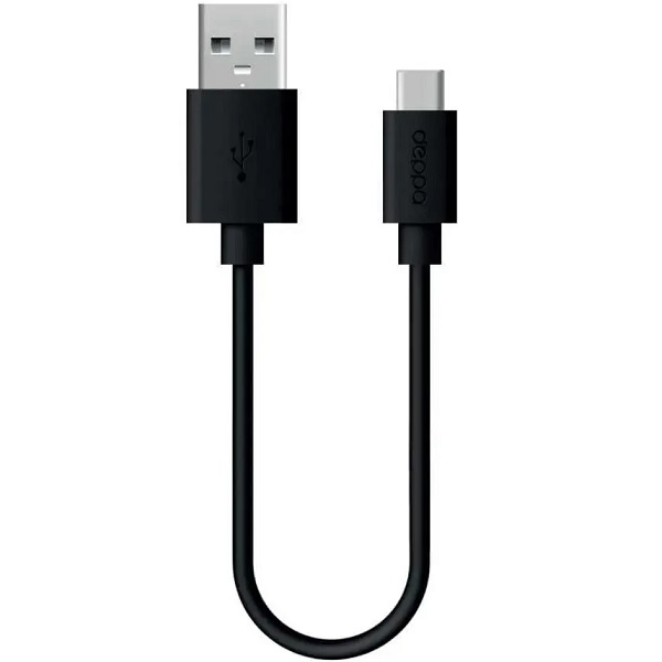 Кабель USB <--> Type-C  1.2м DEPPA черный (72301)