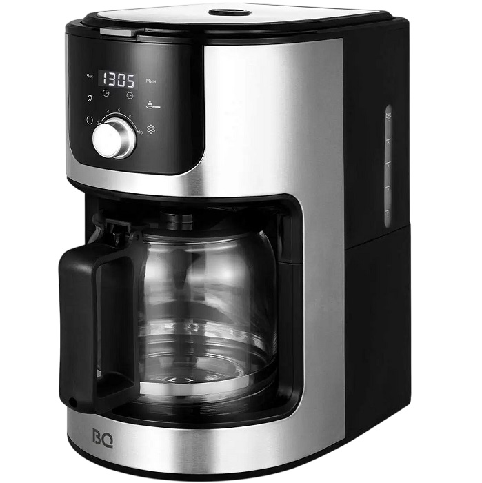 Кофеварка BQ CM1010 черный-стальной