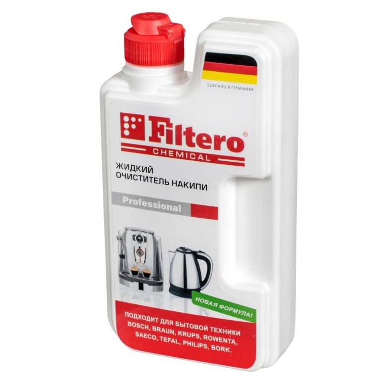 Очиститель от накипи универсальный FILTERO, 225мл,  арт.606