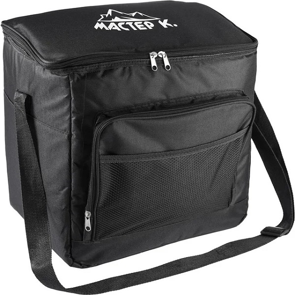 Термосумка "Мастер К.", 30 л, черная
