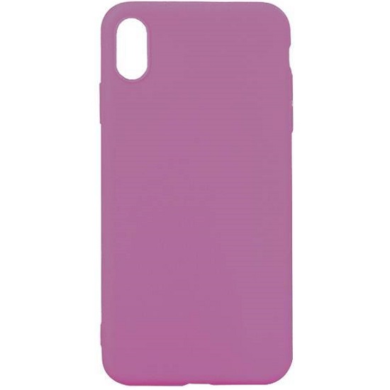Задняя накладка STR для iPhone XR плотный матовый (серия Colors) (орхидея)