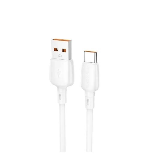 Кабель USB <--> Type-C  0.25м BOFOFONE BX93 Super, белый, PD100Вт