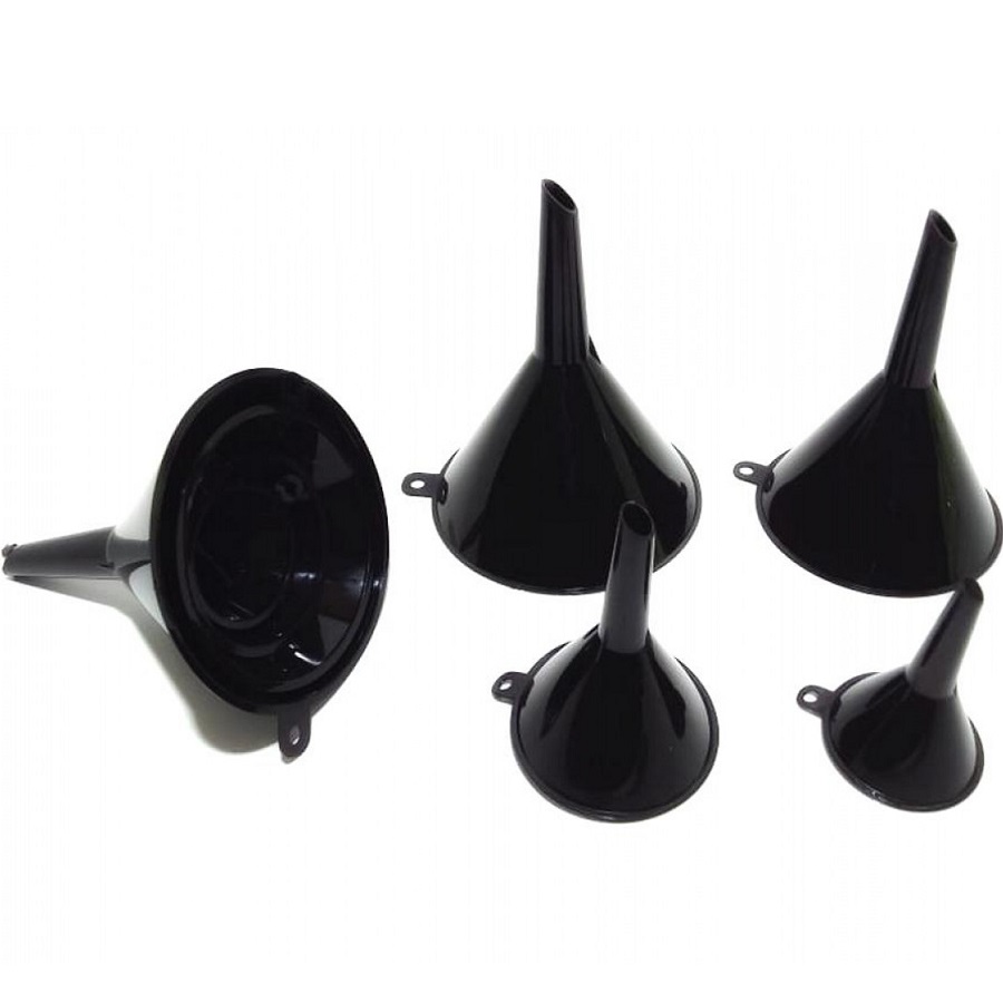 Воронка ALMEGA в наборе 4 предмета (для тех. жидкостей, диам. 12, 9.5, 7.5, 5.5см)