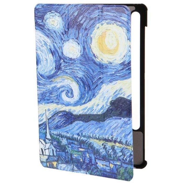 Чехол футляр-книга ZIBELINO Tablet для Samsung Galaxy Tab S7 Plus/S7 FE (12.4'') (T970/T735) ("Ночь") с магн