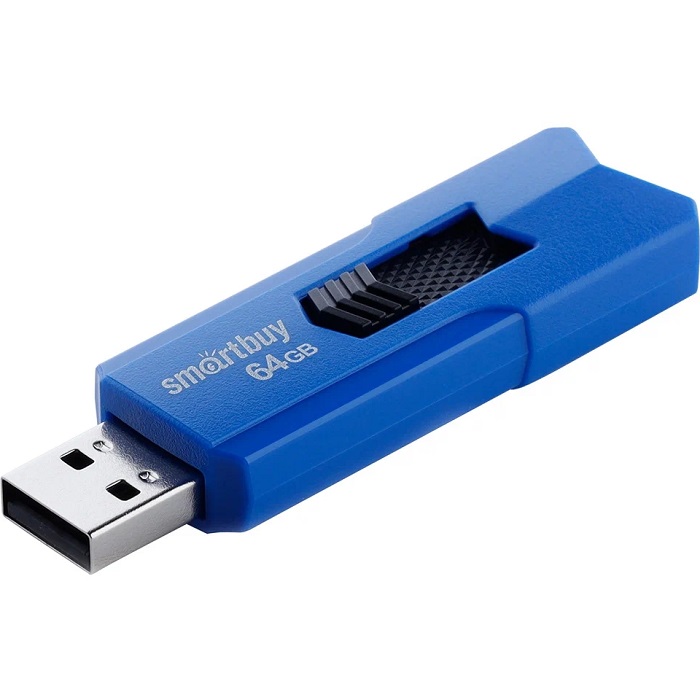 USB 64Gb Smart Buy Stream синий