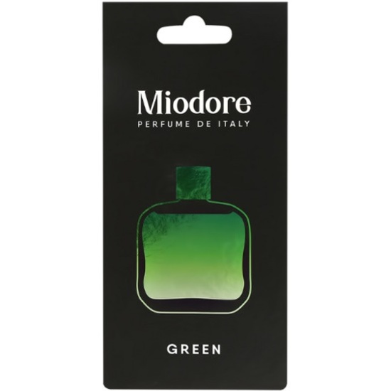 Ароматизатор MIODORE - Green (подвесной картонный)