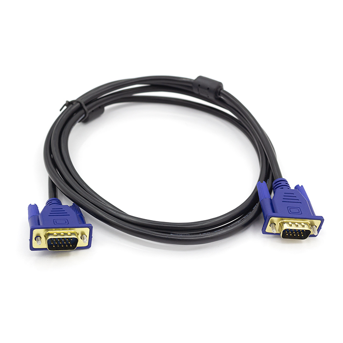 Кабель VGA <--> VGA  5.0м AOpen ACG341AD-5M, 2 фильтра