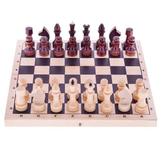 Шахматы лакированные с доской (290*145*38) Р-1